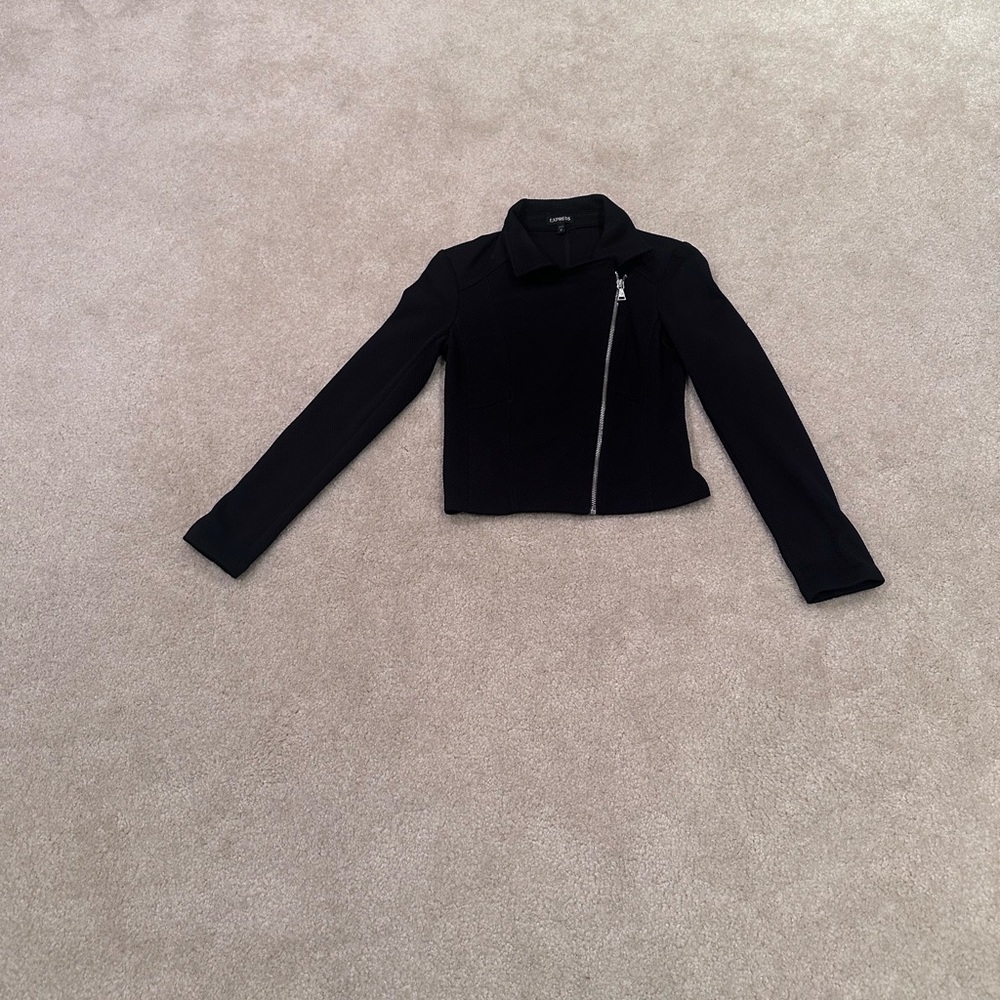 Black Express Bomber Jacket